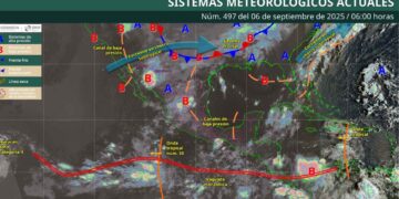 lluvias y vientos en México