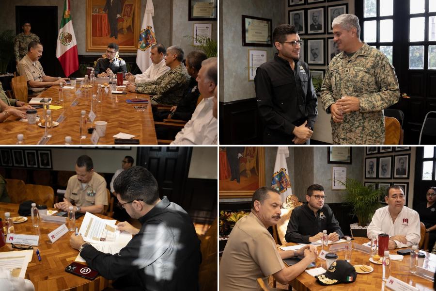 mesa de seguridad en matamoros