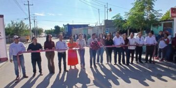 obras de pavimentación en Nuevo Laredo