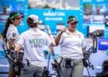 oro Mundial tiro con arco