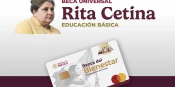 pago de la Beca Rita Cetina