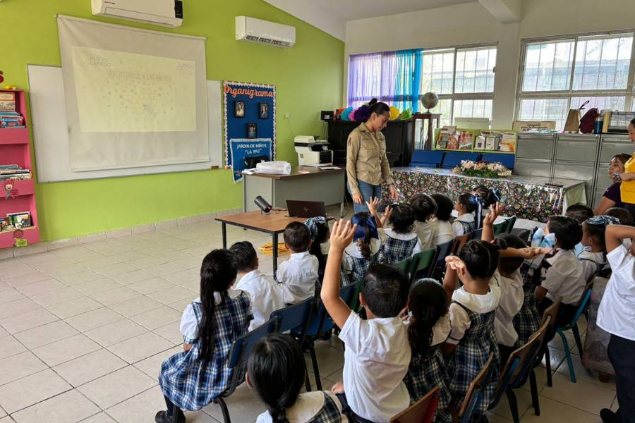 plática de educación ambiental en nuevo laredo