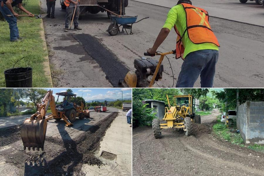 programa de bacheo permanente en victoria