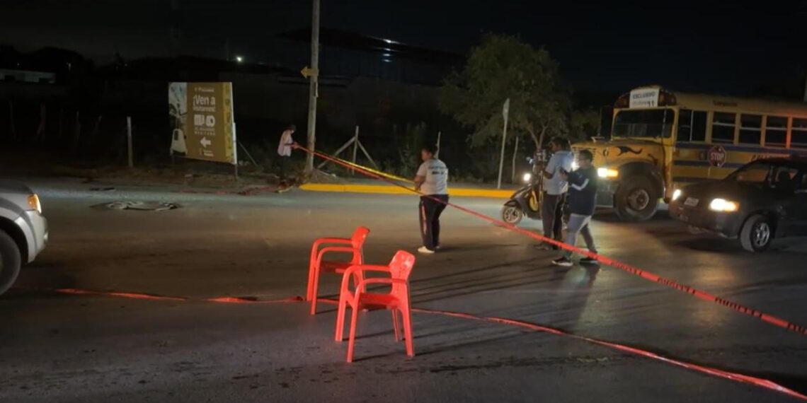protesta en Matamoros