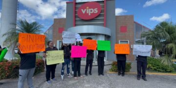 protesta en vips tampico