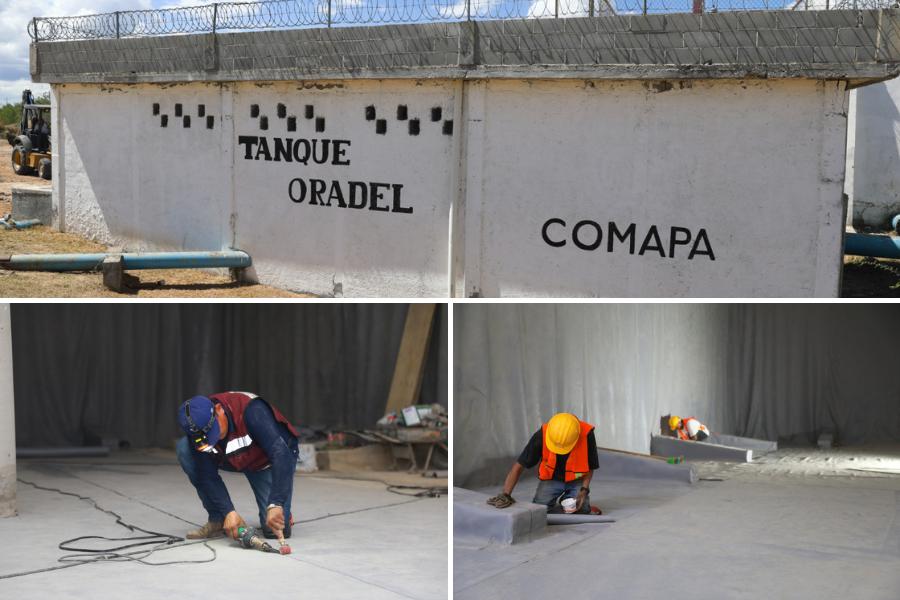 rehabilitación de cisterna en Nuevo Laredo