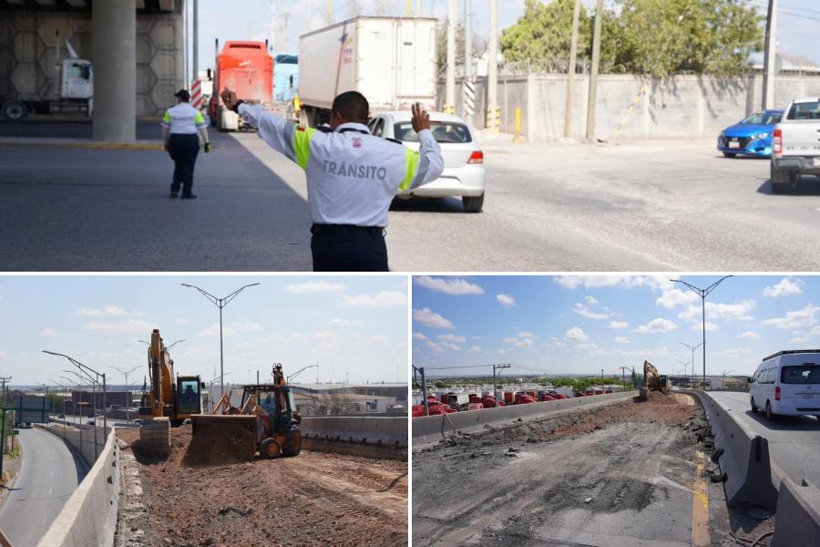 rehabilitación de puente vehicular en nuevo laredo