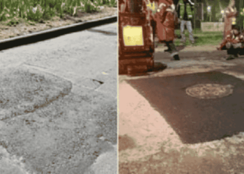 reparación pavimento maratón CDMX