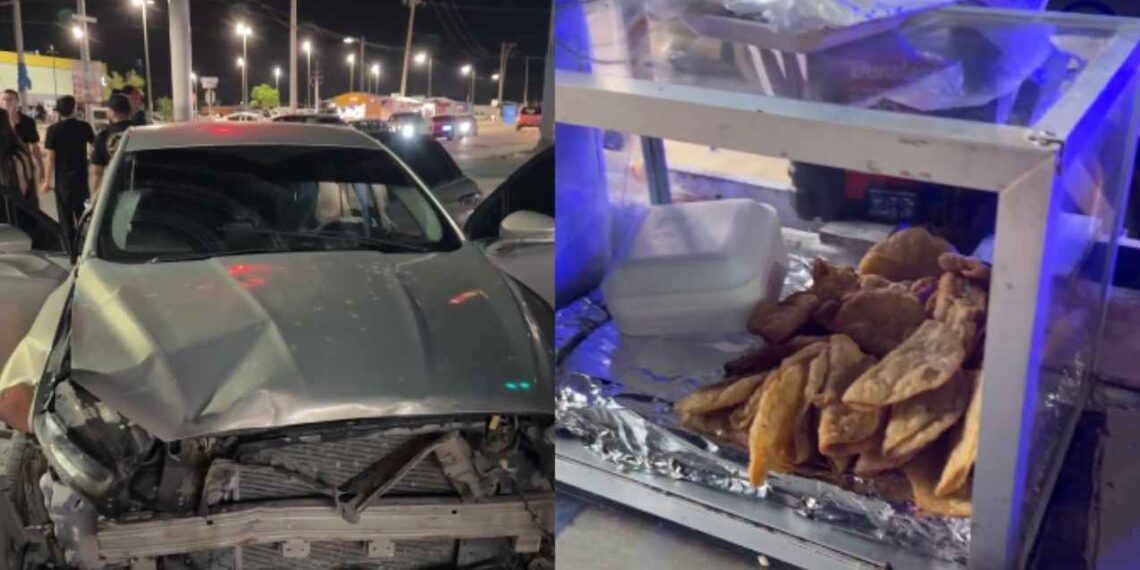 se salva tras accidente en Matamoros