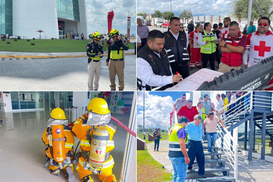 segundo simulacro nacional en tamaulipas