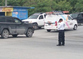semáforos dañados en Matamoros