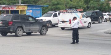 semáforos dañados en Matamoros