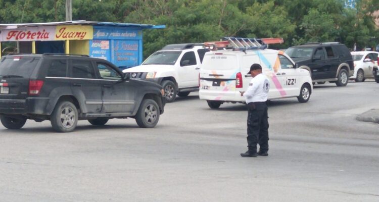semáforos dañados en Matamoros