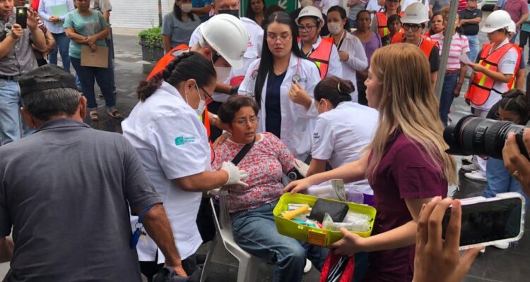 simulacro nacional en tampico