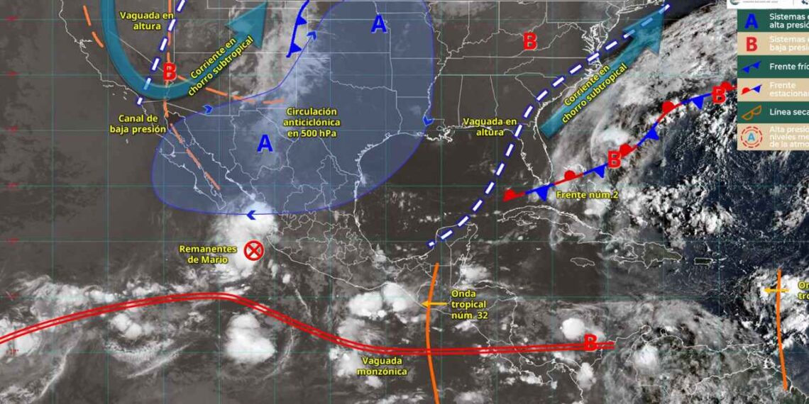 _tormentas hoy en México