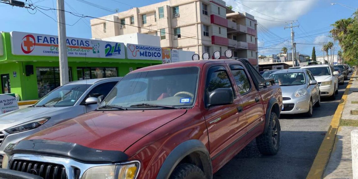 tránsito en los puentes internacionales de matamoros