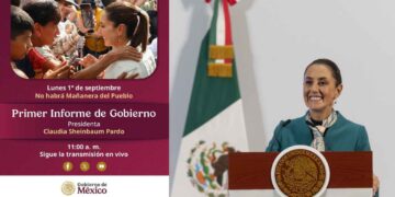 ¿A qué hora y dónde ver EN VIVO el Primer informe de Gobierno de Claudia Sheinbaum este 1 de septiembre?