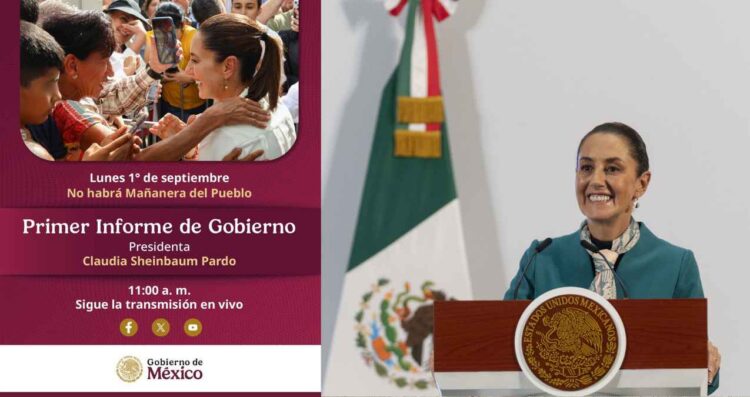 ¿A qué hora y dónde ver EN VIVO el Primer informe de Gobierno de Claudia Sheinbaum este 1 de septiembre?