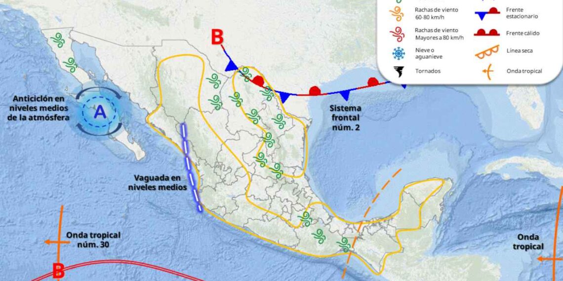 ¿Cómo afectará el frente frío número 2 en Nuevo León este domingo?