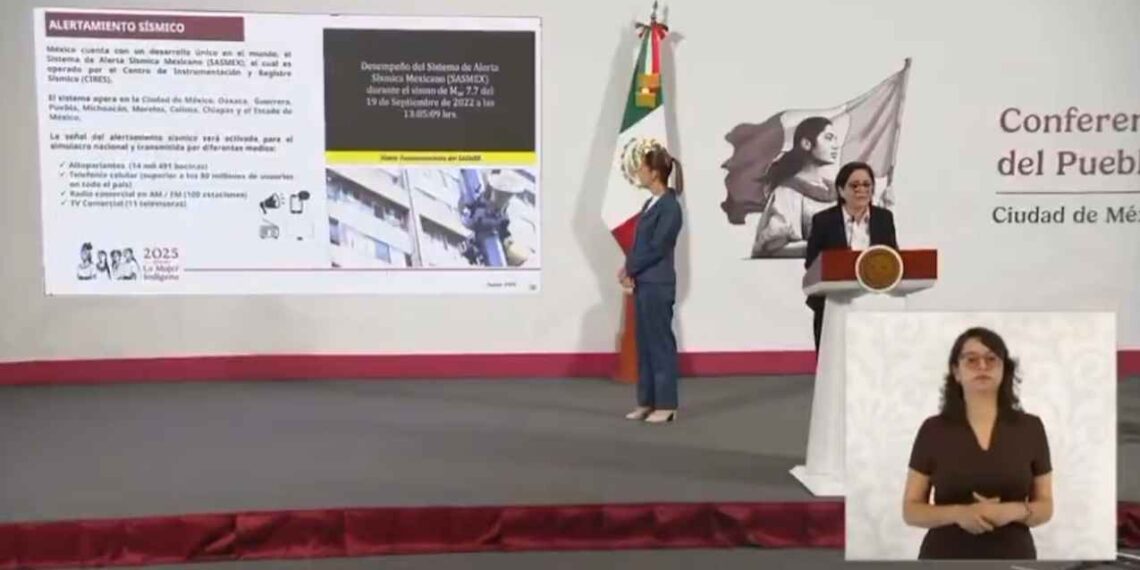 ¿Cómo funcionará el nuevo sistema de alerta en celulares en el Simulacro Nacional 2025 en México?