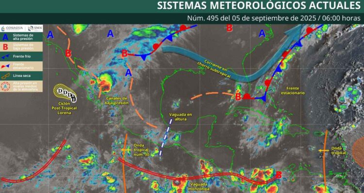 ¿Cómo y en dónde afectará la onda tropical No. 30?