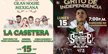 ¿Cuáles artistas estarán en el Grito de Independencia en Nuevo León?