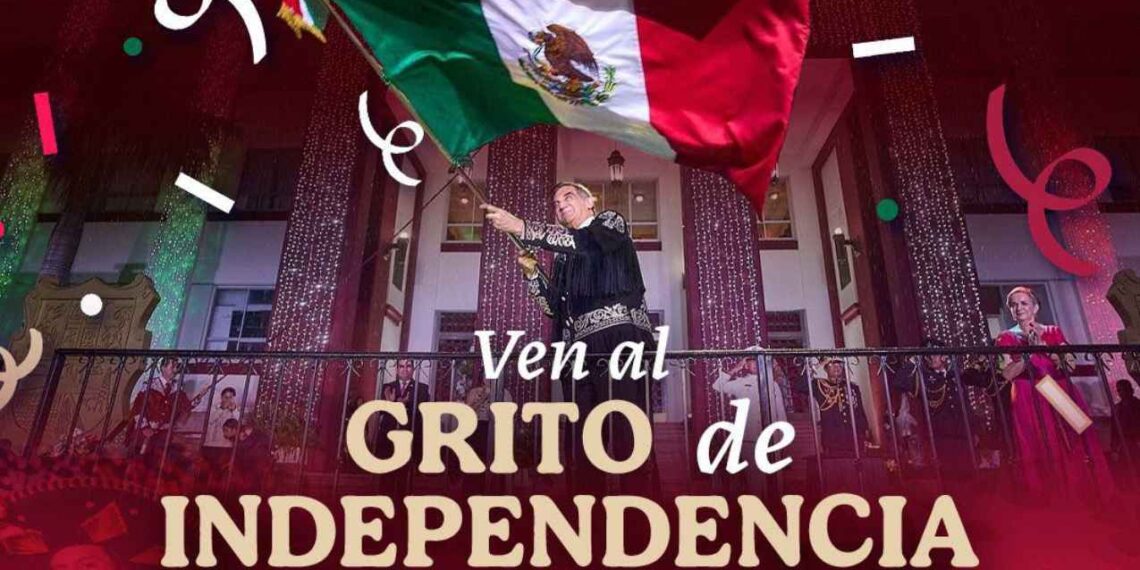 ¿Dónde y a qué hora será el Grito de Independencia en Tamaulipas?