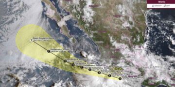 ¿En qué estados podría impactar la tormenta tropical Mario?
