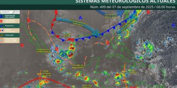 ¿Frente frío No. 2 provocará descenso de temperatura y lluvias intensas en México?