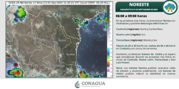 ¿Habrá lluvias y descenso de temperatura en Tamaulipas debido a un sistema frontal?