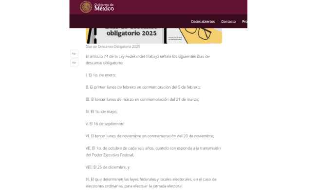 ¿Habrá pago doble si te toca trabajar el 1 de octubre?