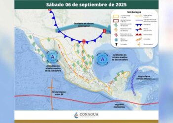 sábado 6 septiembre clima