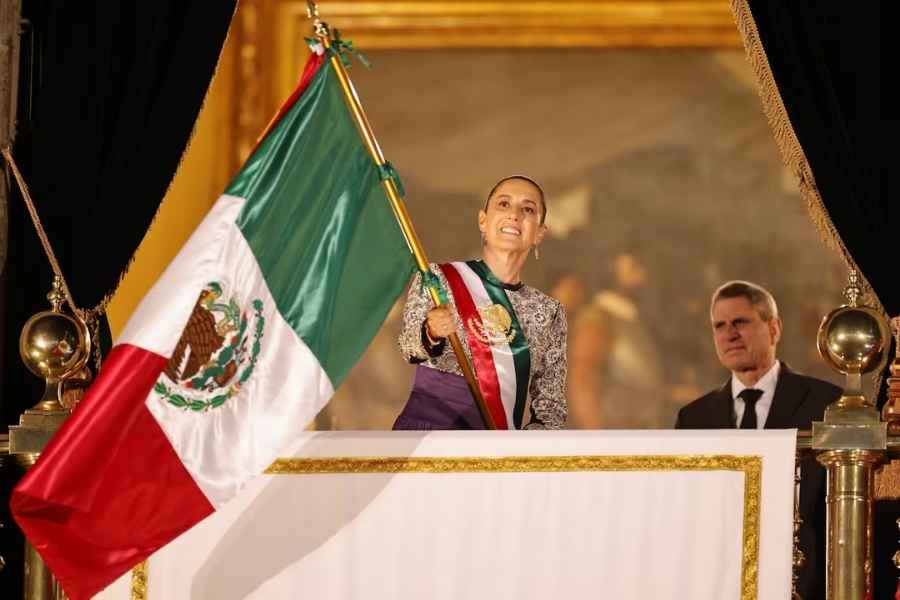 ¿Qué significado tiene el vestido morado de Claudia Sheinbaum en su primer Grito