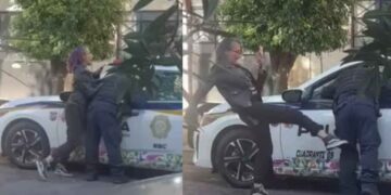 ¿Quién es “Lady patadas” La mujer que pateó a un policía en CDMX