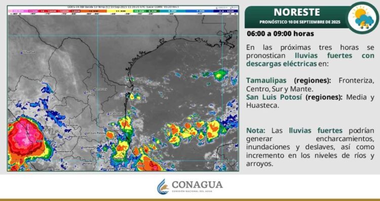 ¿Regresará el calor a Tamaulipas o seguirán las lluvias?