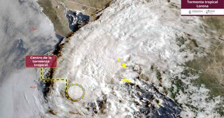 ‘Lorena’ se degrada a Tormenta Tropical: ¿En dónde seguirá afectando?