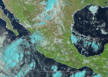 ‘Mario’ se convierte nuevamente en tormenta tropical en el Océano Pacífico; así se ve