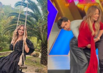 Aaron Mercury se vuelve viral tras cargar a Andrea Legarreta en plena transmisión