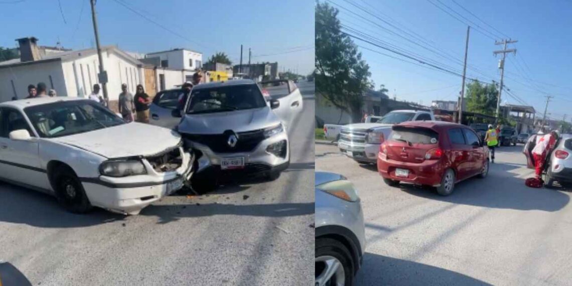 Accidente lesionados en Matamoros