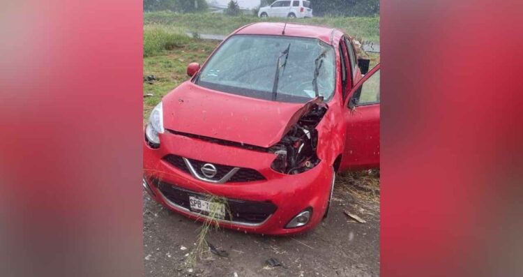 Accidente vial en Hualahuises
