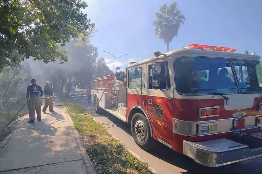 Acciones del Cuerpo de Bomberos Victoria eliminan riesgos en planteles y espacios públicos