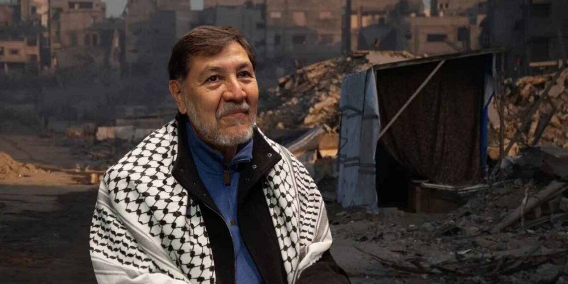 Adán Augusto Noroña viaje Palestina