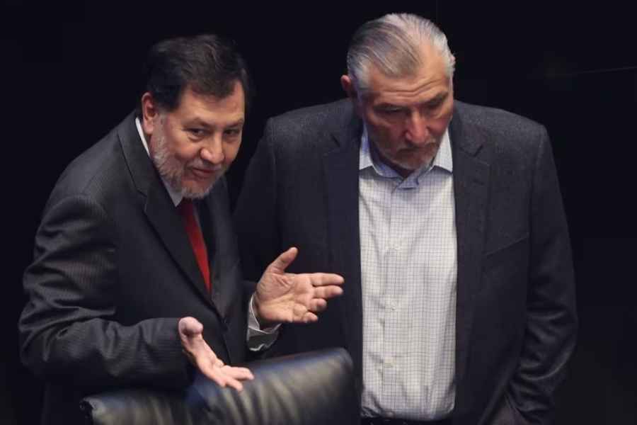 Adán Augusto Noroña viaje Palestina