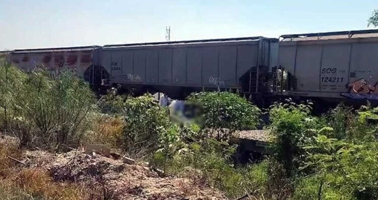 Adulta mayor muere al ser arrollada por el tren mientras recolectaba latas de aluminio en García, NL