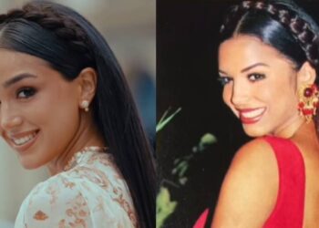 Ale Capetillo deslumbra en la Semana de la Moda de París con homenaje a su madre, Biby Gaytán