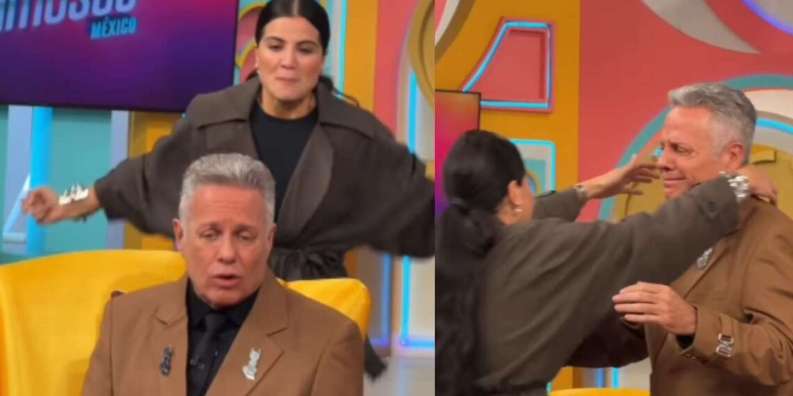 Alexis Ayala se reencuentra con su esposa tras salir de LCDLFM