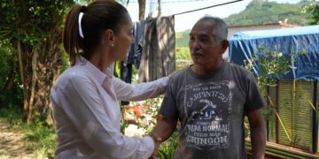 Alimentación, agua y limpieza es prioridad en comunidades afectadas por lluvias: Claudia Sheinbaum
