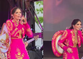 Ana Bárbara pierde la paciencia en pleno show por falla de audio