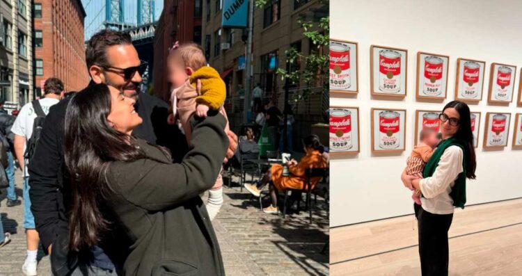 Ana Brenda Contreras vive su sueño en Nueva York con su hija Aria