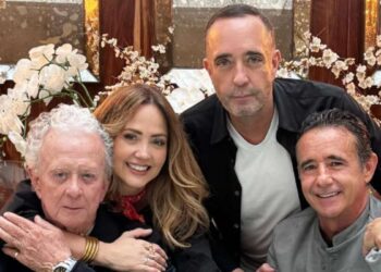 Andrea Legarreta celebra la vida con su familia en emotivo doble cumpleaños